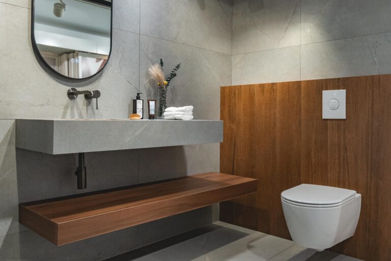 baño en comercial vera