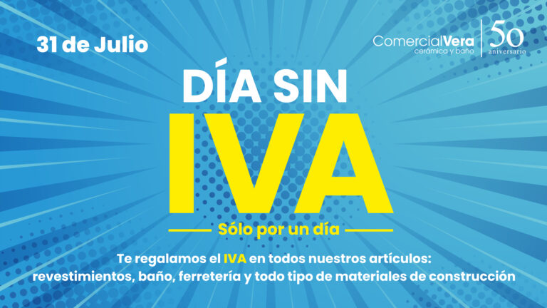 dia sin iva en comercial vera