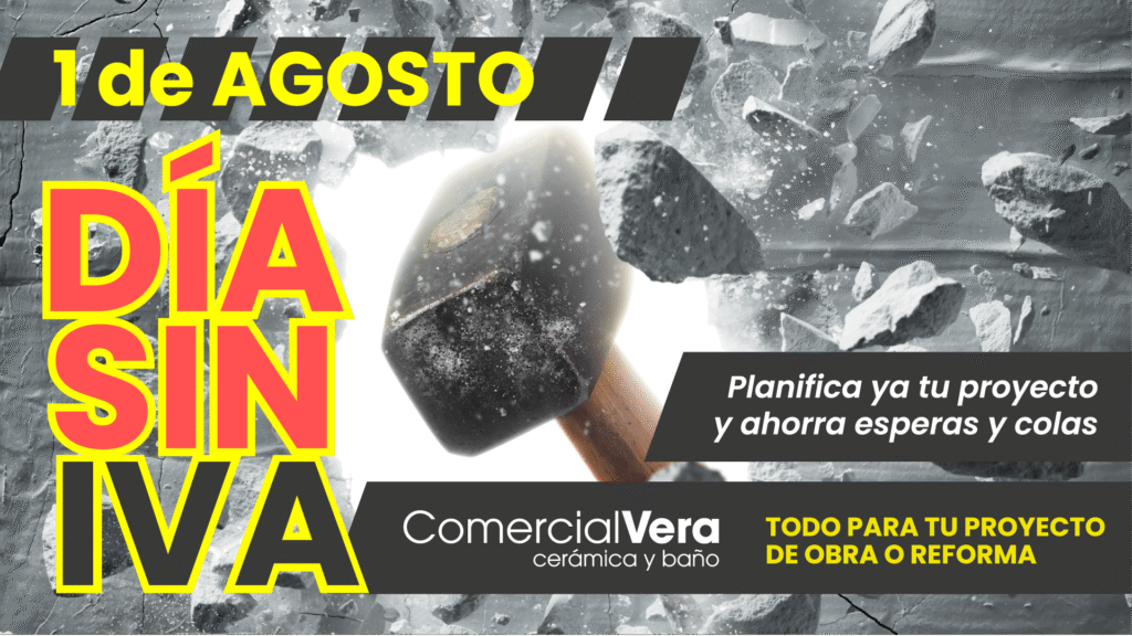 dia sin iva en comercial vera