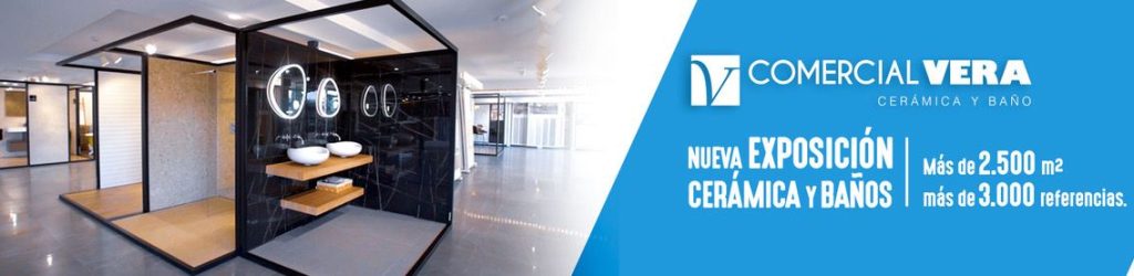 Comercial Vera presenta su nueva exposición de cerámica y baños
